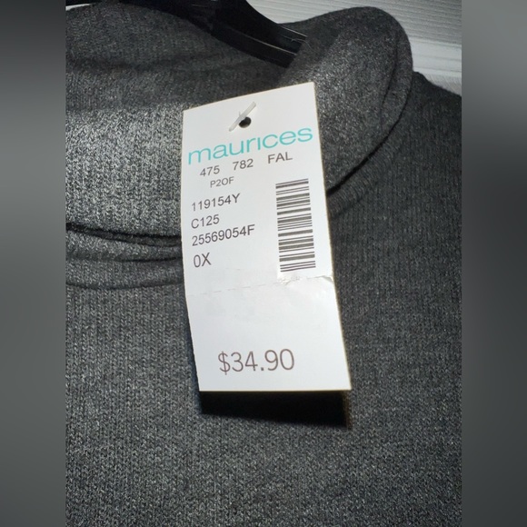 Womens Plus Size Maurice’s Sweater.  Size 0X. NWT - Picture 3 of 5